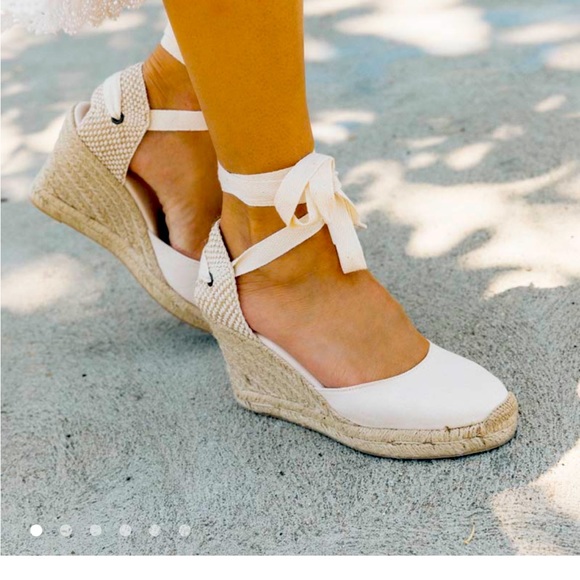 Brand new Soludos Wedges/ Sandals (newer worn) in size 5